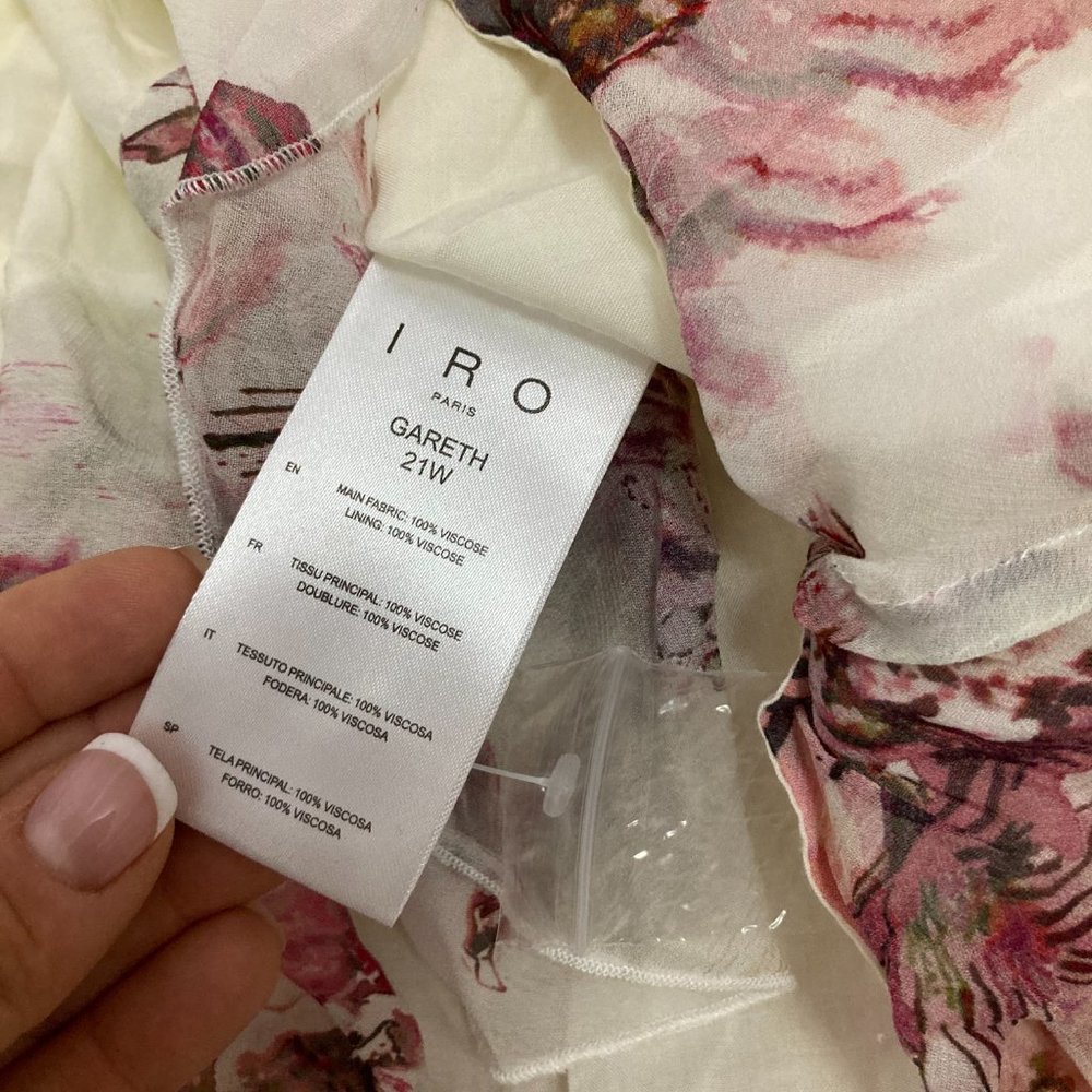 IRO V-Neck Mini Dress - Picture 5 of 5
